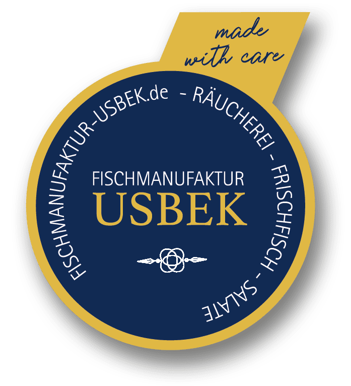 Logo Fischmanufaktur Usbek Logo Fischmanufaktur Usbek