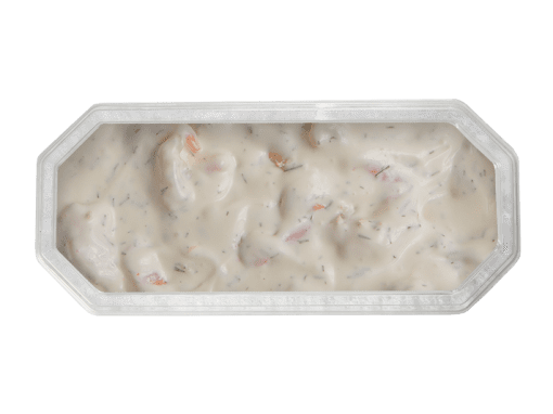 Garnelen in Dillsauce