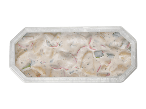 kartoffelsalat mit Radieschen